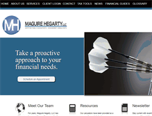 Tablet Screenshot of maguirehegarty.com